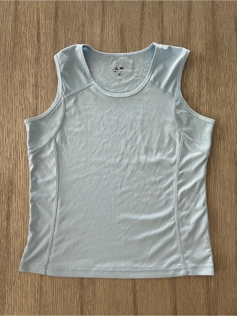 Champion Light Blue Women's Athletic Tank Top